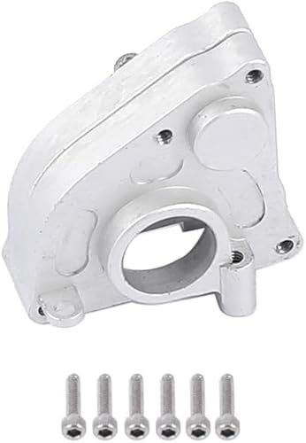 ZIJOT SCX24 Aluminum Transmission Case Cover Gearbox Housing for Axial 1/24 RC Crawler Car Upgrade Compatible with RC Car Drag Wheels