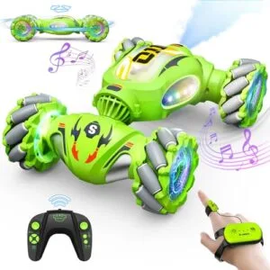 Xtreme RC Stunt Cars All RC Race Cars Double Sided Driving 360 Degree Flips Rotating Toy 4WD Gesture Sensing Off Road Car for Kids