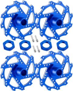 RcarmubWow Navy Blue Alloy Aluminium RC Disc Brakes with Hex Upgrades for 1/7 Infraction 6S BLX Felony 6S BLX Limitless 1/8 Typhon 6S BLX