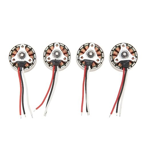 PerGar 4pcs Rc Electric Motor 1503 Airplane Brushless Motor for Gta San Andreas Rc Plane Mission Aluminum Alloy Brushless Motor