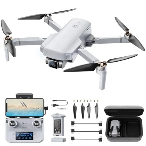 Holy Stone HS110 FPV RC Drone with 4K Camera 249g FAA Compliant Foldable Quadcopter for Adults GPS Auto Return Follow Me
