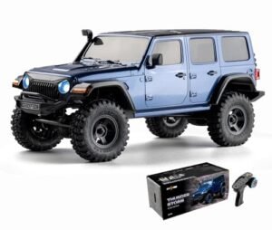 FCX 1 18 Thunder Storm Off Road 4x4 RC Trucks Waterproof All Terrain Rock Crawler RTR Blue