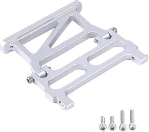 ZIJOT SCX24 C10 RC Camaro Body Aluminum Upgrade Parts for Axial 1/24 RC Crawler Silver