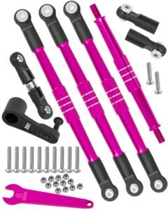 RCMYou RC 7075 Aluminum Turnbuckles Camber Links Upgrade for 1/8 Kraton Notorious Outcast 6s BLX 1/7 Fireteam 6s BLX Body RC 1/8