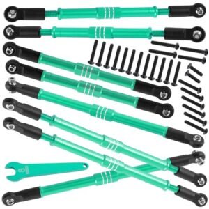 Spartan RC Boat Upgrades Aluminum Turnbuckles Camber Links for Enhanced Performance 8Pcs Alloy Adjustable Hop Up Parts