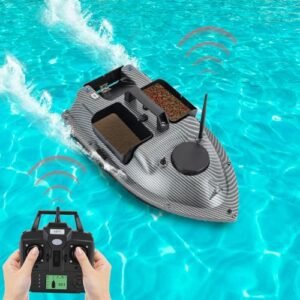 MarinePro RC Submarine Ocean Explorer 52W High Speed Bait Boat with 600M Range and 2x5200mAh Battery for Advanced Fishing