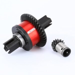 RCAWD Heavy Duty Front Rear Diff Combo with 39T Input Gear 12T for Arrma Kraton 8S RC Truck Upgrade Parts