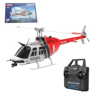 FunXylophy C138 2.4G 6CH RC Helicopter Master Crazy RC Helicopter Skills with Ease