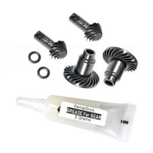 RampCrab Hardened Steel Gear Set 12T 24T for TRX4M Front Rear Axles Upgrade Parts for 1/18 TRX4 M Bronco Defender K10