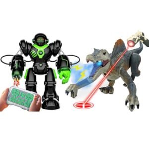 BEZGAR RC Robot and Dinosaur