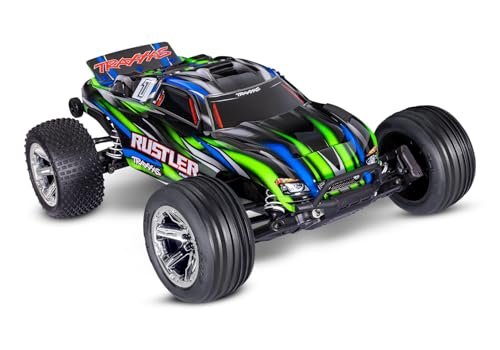 Traxxas 1/10 Rustler BL 2s Brushless 2WD Vintage RC Stadium Truck