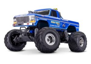Traxxas Bigfoot RC Monster Truck 1 10 Scale with USB C Fast Charger and Waterproof Electronics