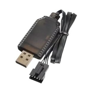 myfole SM 4P USB Charger Fast Charging for 170 RC Battery Li ion 7.4V RC Car Boat Truck Plane Gel Ball Blaster