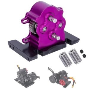 Axial 1/10 RC Crawler Aluminum Alloy Transmission Delrin RC Parts for LCG Cheater Rigs Capra SCX10 Pro Upgrades