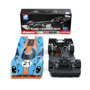 LAFPACY 1 10 Brushless RC Car Roller for Adults with Carbon Fiber 4X4 Hobby On Road Race Car Roller Featuring 1 8 Differential and Premium RC Car Shock Absorbers