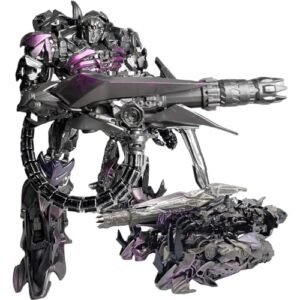 M-Cansam Deformed Car Robot, Portable Action Figure - Alloy Deformation Toys for Girls & Boys (Tank Robot)