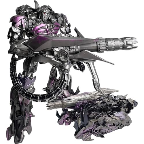 M-Cansam Deformed Car Robot, Portable Action Figure - Alloy Deformation Toys for Girls & Boys (Tank Robot)