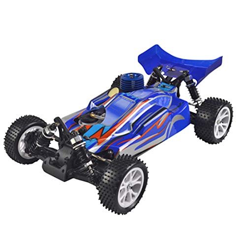 Goekhyrani VRX RH1006 1/10 Scale 4WD Nitro RTR Off road RC Car High Speed 2.4GHz Remote Control Racing Vehicle for Adults R0080 Blue