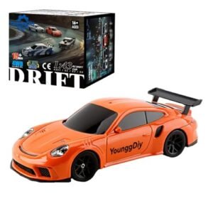 YounggDiy AT6 Texan RC Giant Scale Remote Control Electric Mini Racing Drift Car Model with Lights Kit RTR Version