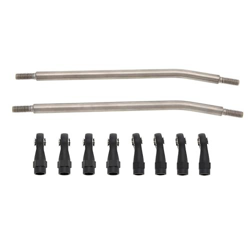 MEUS RACING TRX4 SCX10 Titanium Link Rod Linkage Kit Premium Upgrade for RC Hovercraft Kit for Adults and 1/10 Scale Crawlers
