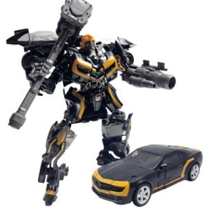 M-Cansam Deformed Car Robot Toys, Action Figure Deformation Car Model, Alloy Portable Robot Toys for Girls & Boys