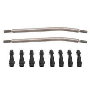 MEUS RACING 1/10 Links Titanium Chassis Links Kit for Traxxas RC Crawler Trucks TRX4 Axial SCX10 Tamiya CCO1 Redcat Gen8 100mm