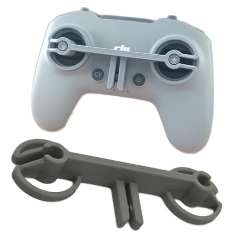 Generic Avata 2 FPV Controller 3 Joystick Protector Guard, for DJI Avata 2 FPV Remote Controller 3 Stick Protection Fixed Bracket Stick Holder Cover Drone Accessories, Grey