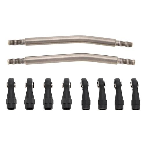 MEUS RACING 1/10 RC Light Kit Titanium Chassis Links Kit for Traxxas TRX4 Axial SCX10 Tamiya CCO1 Redcat Gen8 1/10 RC Crawler 75mm
