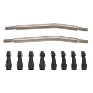 MEUS Racing 1/10 RC Truck Chassis Titanium Links Kit Compatible with Traxxas TRX4 Axial SCX10 Tamiya CCO1 Redcat Gen8 80mm