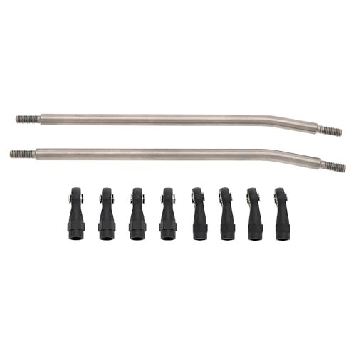 MEUS RACING TRX4 SCX10 Titanium Link Rod Linkage RC Kit for Hot Wheels 1/10 Scale Crawlers 135mm