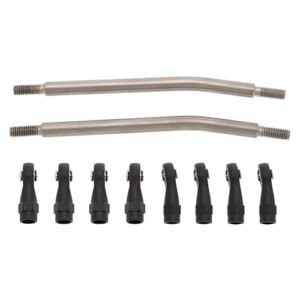MEUS RACING TRX4 SCX10 Titanium Link Rod Linkage Kit 90mm Upgrade for Best RC Radio for Racing