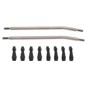 MEUS RACING TRX4 SCX10 Titanium Link Rod Linkage Kit 125mm Upgrade for the Best RC Truck for Racing