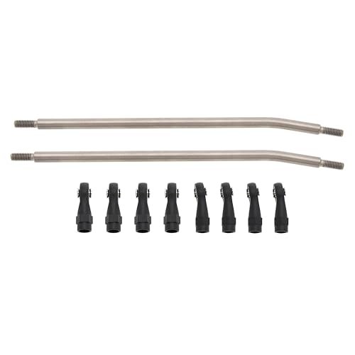 MEUS RACING 1/10 Links Titanium Chassis Links Kit Compatible with Tamiya RC Light Kit Traxxas TRX4 Axial SCX10 Redcat Gen8 145mm