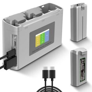 Mad Max RC Body Upgrade Kit for DJI Mini 2 SE and Mini 4K Drones 2400mAh Battery and Charging Hub