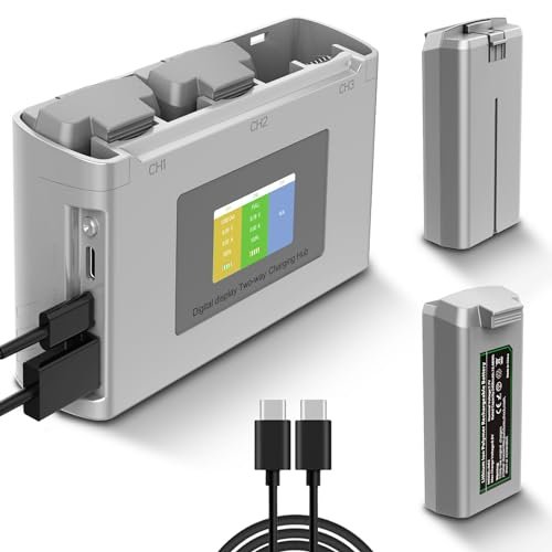 Mad Max RC Body Upgrade Kit for DJI Mini 2 SE and Mini 4K Drones 2400mAh Battery and Charging Hub