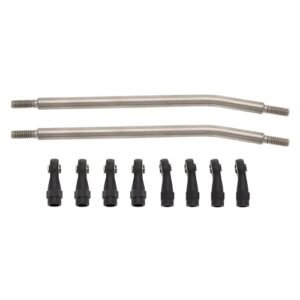 MEUS RACING 1/10 Links Titanium Chassis Links Kit for Traxxas TRX4 Axial SCX10 Tamiya CCO1 Redcat Gen8 1/10 RC Crawler 110mm Premium RC Sourcing Upgrade