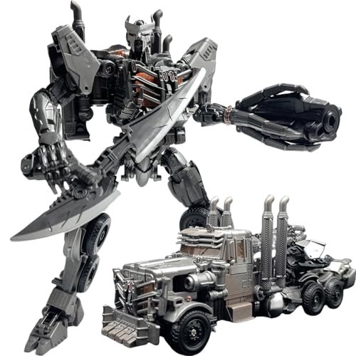 M-Cansam Deformed Car Robot Toys, Action Figure Deformation Car Model, Alloy Portable Robot Toys for Girls & Boys (Combat Commander D)