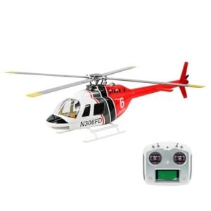 FunXylophy RC Helicopter for Adults, 2.4G 6CH 700-level FBL Rotor Military Helicopter RC Aircraft with GPS Positioning Four Flight Modes (RTF Version/Model 1 & 2 Switchable)