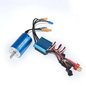YEELAMKOK 2845 Motor + 35A Brushless ESC Fit for 1/18 ECX Mini Ruckus Temper Roost Torment Car