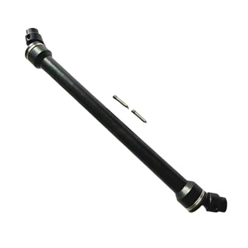 AFDHGS Harden Steel Upgraded Thicker Driveshaft for Traxxas Unlimited Desert Racer RC Truck Model 8555 Black