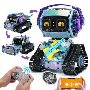 STEM Robotics Toy Building Blocks Set 433 Pieces Programmable APP Remote Control Robot Car Robot Coding Kit Educational Gift for Kids Ages 8 12
