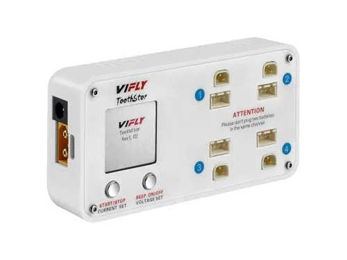 RC Willey Storage Ottoman with Lipo Battery Charger 4 Port 2S for Efficient RC Battery Management