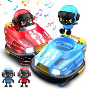Happi2U RC Helicopter Laser Battle Toy Set for Kids Ages 5-8 with Light and Sound Remote Control Cars for Boys and Girls