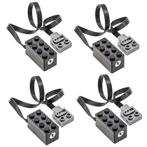 MOC S Drive Motor 20 Volt Power Drive RC Truck Troubleshooting Compatible Building Blocks Speed Motor 4Pcs