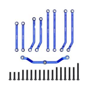 CODA RACING High Clearance Links Set Aluminum Steering Linkage for TRX4M Upgrades Parts 1 18 RC Crawler Car Titanium mrp rc parts