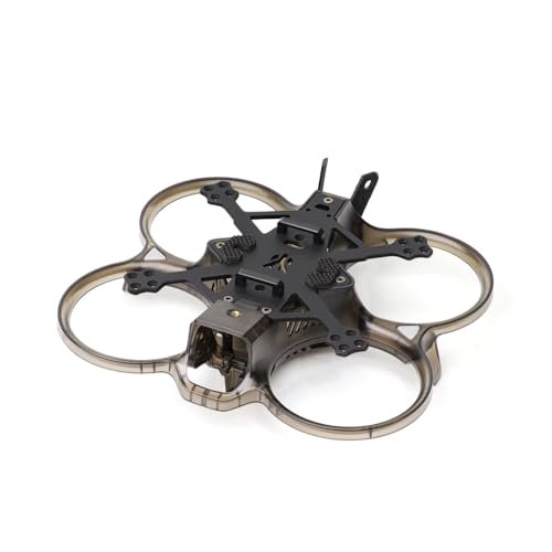 HGLRC RC Willey King Bed Frame Inspired 2inch Cinewhoop FPV Drone Frame for High Speed Racing Quadcopters Black