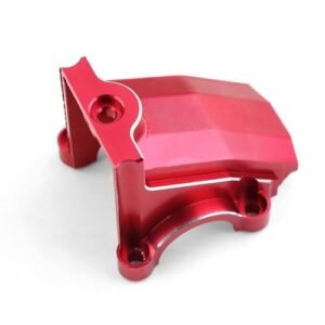 Lightning McQueen RC Monster Truck Gearbox Cover Upgraded Parts Aluminum Metal for TRAXXAS X MAXX 1/5 Scale Models Red
