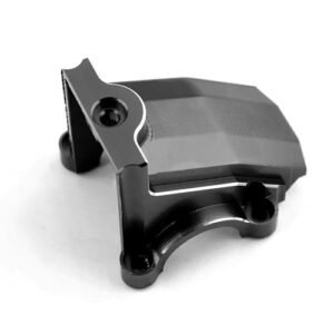 JEGS Torch RC Monster Truck Gearbox Cover Upgraded Parts Aluminum Metal for 1 5 TRAXXAS X MAXX Black