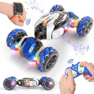 Nicella Xmods RC Cars Radio Shack Gesture Sensing Stunt Car Remote Control Toy for Kids Ages 5 12