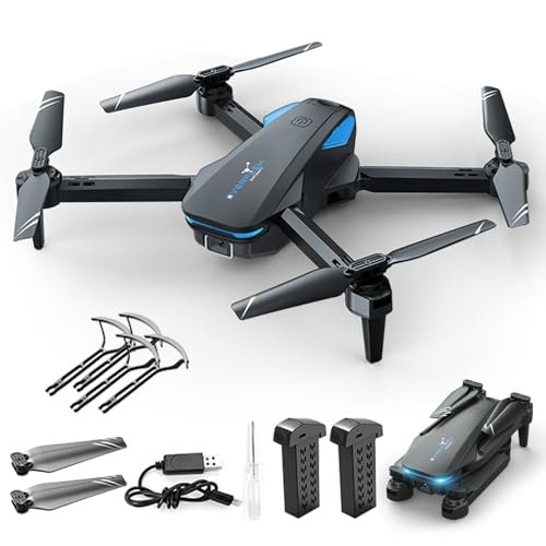 Flypear S20 Drone 1080P Camera Foldable Remote Control Quadcopter with Optical Flow Positioning